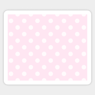Polka Dots Pink Sticker